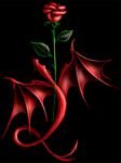 pic for Dragon with Rose